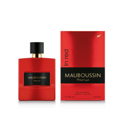 Mauboussin Pour Lui in Red 100 ml Eau De Parfum für Herren Neu im Blister