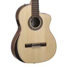 Manuel Rodriguez Ecologia Samba Deep A/E Guitar - Spruce Walnut - Open Box