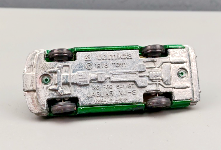 Tomica Pocket Cars Jaguar XJ-S Green F68 Tomy Japan 1978 | eBay