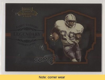 2004 Playoff Contenders Legendary Orange /2000 Barry Sanders #LC-1 HOF READ 0k2