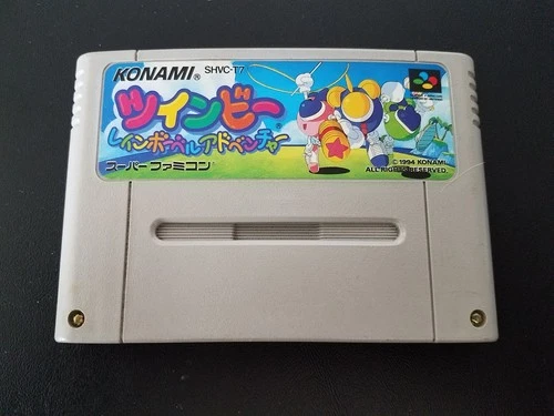 Nintendo Super Famicom SFC Twinbee Rainbow Bell Adventure Import Japanese US SEL