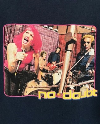 Vtg No Doubt Return of Saturn Tour Cotton Black All Size Unisex Shirt