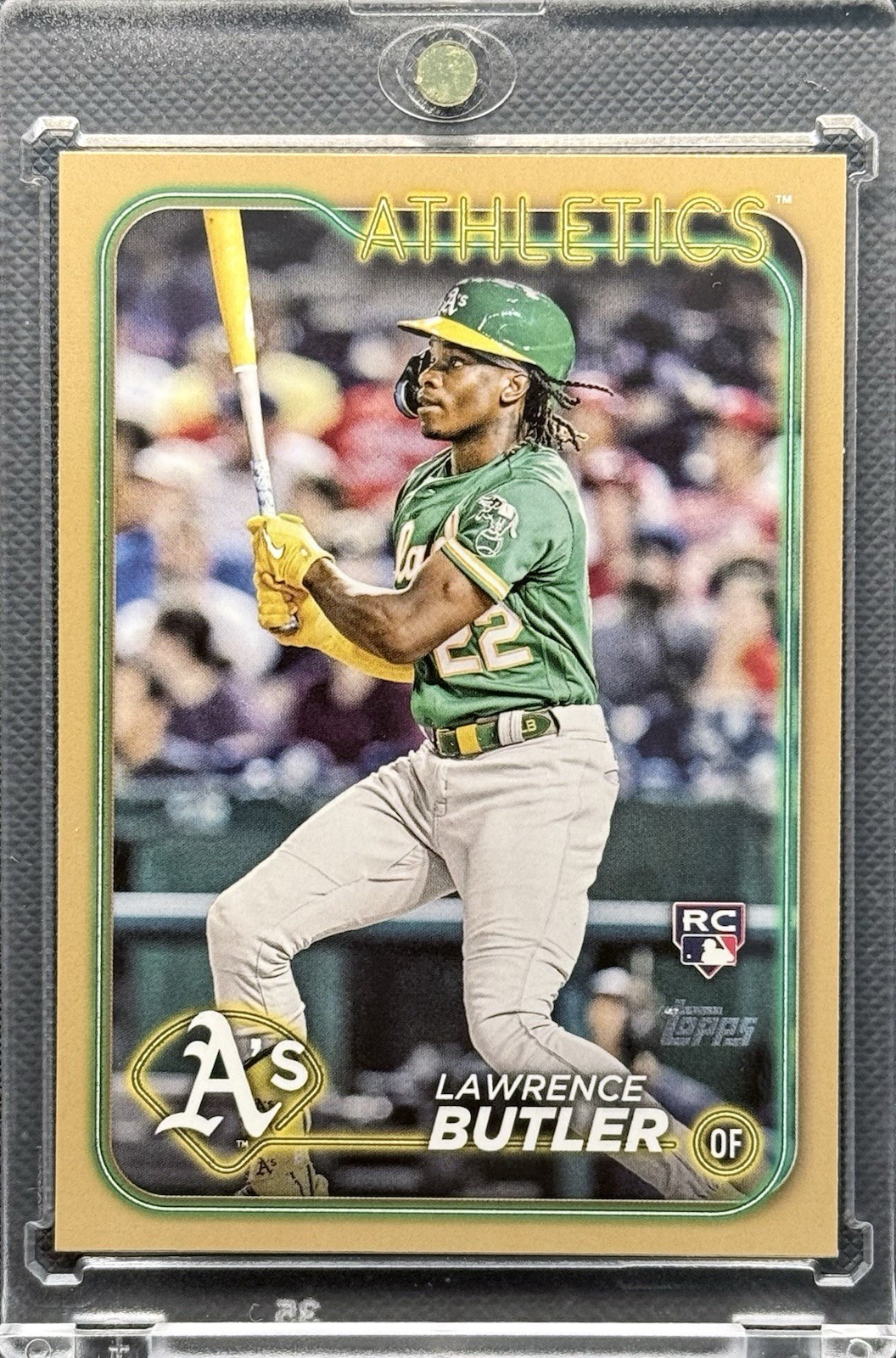 2024 Topps Series 2 - Lawrence Butler #676 Gold 840/2024 (RC)