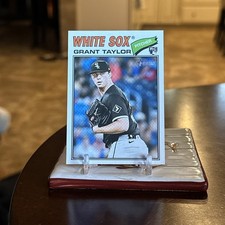 Grant Taylor 2026 Topps Heritage #329 SHORT PRINT Rookie RC Chicago White Sox 