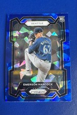 2024 Panini Prizm - Emerson Hancock #172 Blue Ice Prizm (RC)