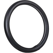 Car Steering Wheel Cover, Universal 15 Inch Premium Leather Car Steering Black
