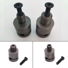 Electric Wrench Drill Chuck Adapter 3/8 1/2 Conversion Thread Drill Chuck Po~gw