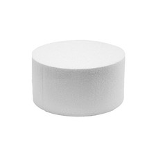 9x6 inch Styrofoam Fake Cake Dummy for Decorating Display and Practice