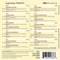 Legendary Pianists (Swr Classic-Edition) | Haydn/Mozart/Beethoven | Audio-Cd