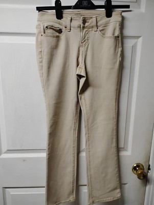 Time And Tru Sz 6 Petite Bootcut Beige Women's Jeans