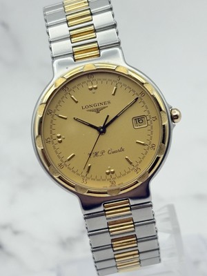 Works, Date NG] LONGINES Conquest V.H.P. Quartz Men's Watch