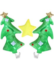 Christmas Car Decorations Car Antlers Christmas Tree  Yellow Star Kit .