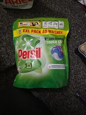 Persil Bio 3-in-1 Washing Capsules Tough Stain And Sensitive Skin Pack Of 48