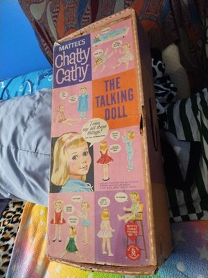 MATTEL 1959 Vintage Chatty Cathy DOLL!!!  Talking Doll/  w/ORIGINAL BOX