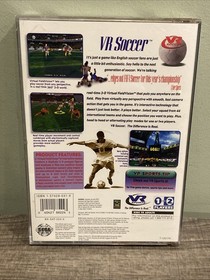 VR Soccer (Sega Saturn) Cib w/ Manual And Case. Tested Working.