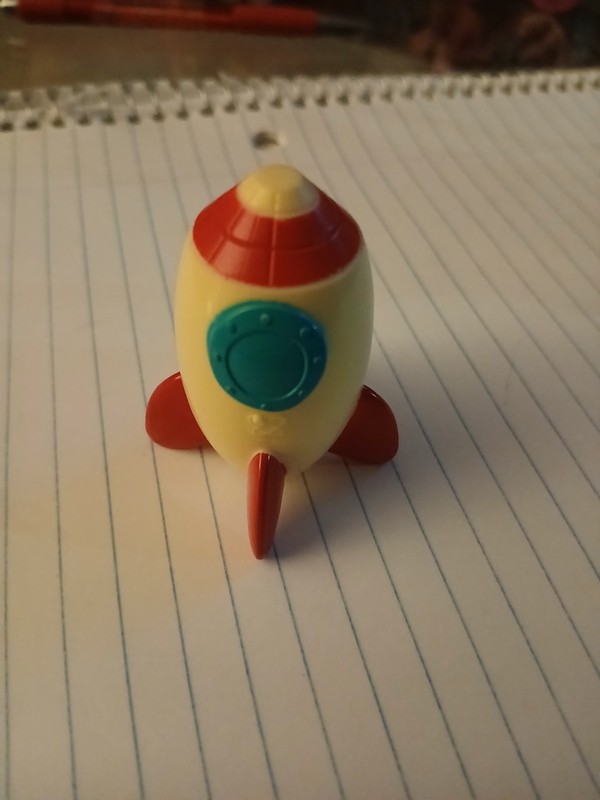vintage Rocket Ship Toy 90S