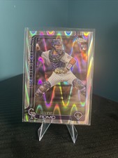 2025 Topps Chrome Drew Romo RC Rookie Raywave Refractor Rockies 