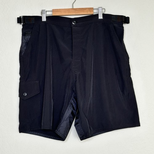 Birdwell Mens Britches Shorts Large Black Surfing Wakeboard bodysurf Trunks