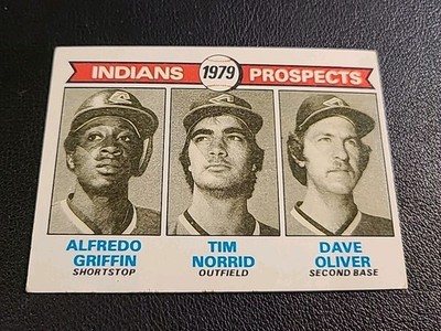 1979 Topps - 1979 Prospects Alfredo Griffin, Dave Oliver, Tim Norrid #705 (RC)