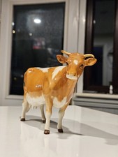 Early Beswick Guernsey Cow (Seperate Horns From Ears) Number 1248A