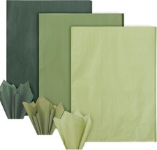 90 Sheet Sa Green Tissue Paper Assorted Gradient Green