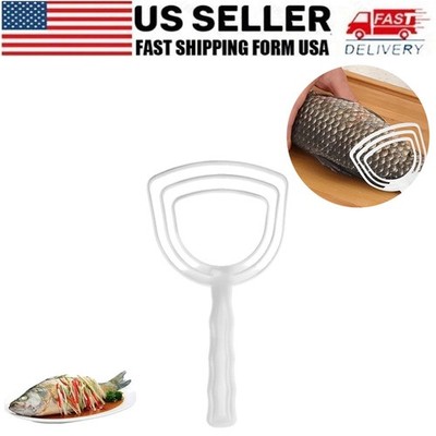 1 Pcs Bone Dust Scraper Meat Scraper Bone Scraper White Poly Scraper Bone