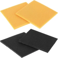 4pcs High Heel Patch Square Sole Repair Tips High Heel Tread Replacements Kit