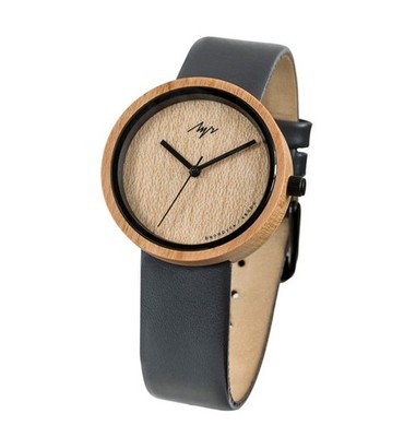 WATCH LUCH WOOD/GREY BAND (WOMEN)   FREE SHIPPING