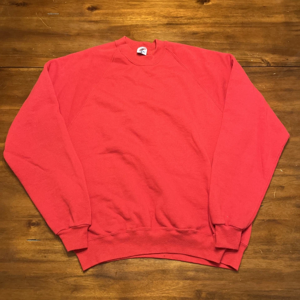 Conjunto de 2 sudaderas y pantalones Jerzees vintage de los años 90 grises rojos XL hechos en EE. UU. Foto 2 de 4