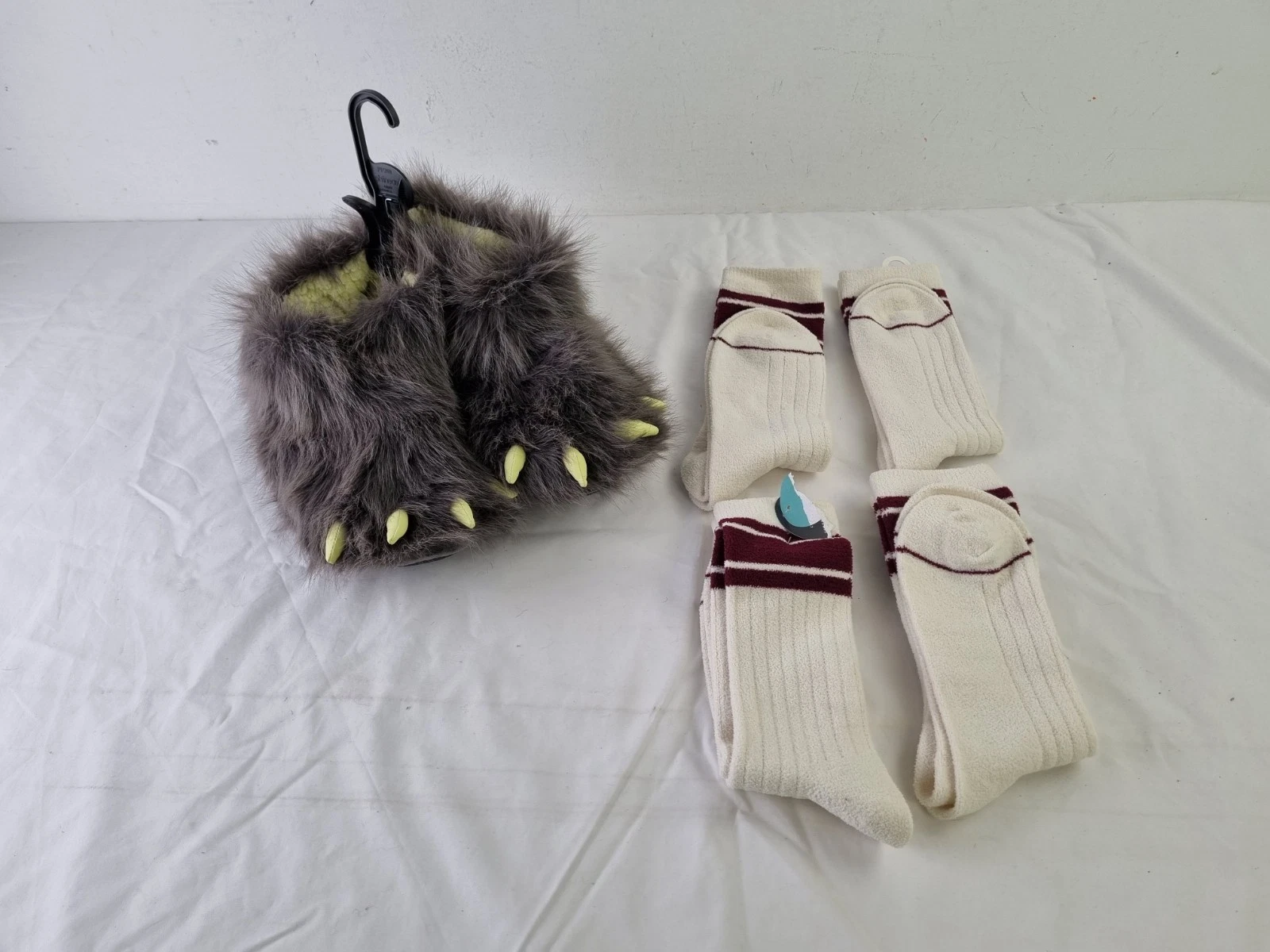 M&S Women's Socks Slippers 5pcs Bundle Size 6 Monster Terry Cushioned Ribbed New