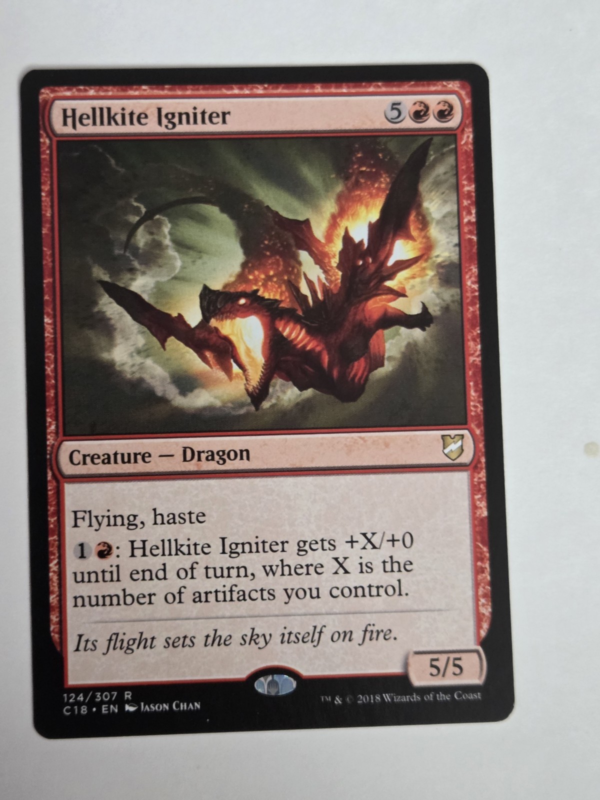 Hellkite Igniter X1 C18 MTG Commander 2018
