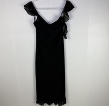 Vintage Mary Belle 90s Y2K Slip Slinky Dress FRIENDS Whimsigoth Goth Deadstock