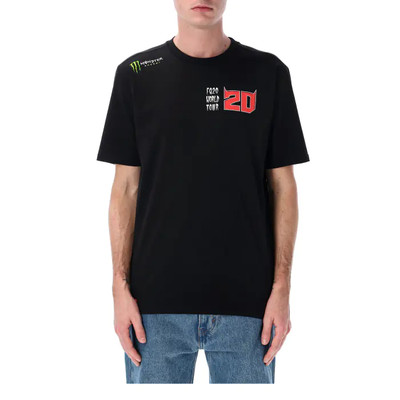 FABIO QUARTARARO Dual Monster Energy T shirt  25 33701