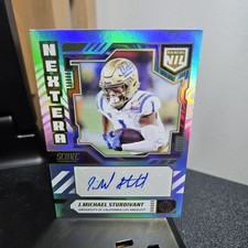 2025 Panini Score J Michael Sturdivant Next Era Nil Auto NEN-JST UCLA