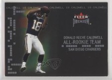 2002 Fleer Premium All-Rookie Team Reche Caldwell #5AR 07rd