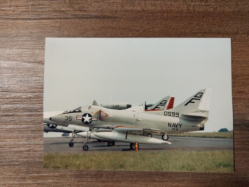 Vtg. US Navy Douglas A-4C Skyhawk, Willow Grove, PA., 1972 (AF13)