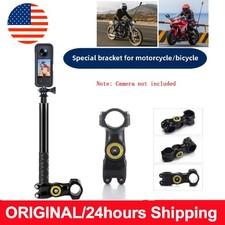 US Motorcycle Bicycle Selfie Stick Monopod Mount Handlebar Bracket for GoPro DJI