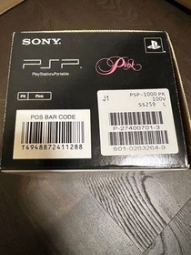 Sony Playstation Portable PSP 1000 PK Pink Console with Box Tested