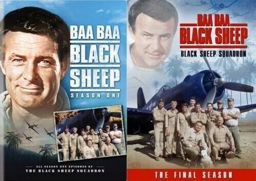 BAA BAA BLACK SHEEP SQUADRON KOMPLETTE TV-SERIE Neu DVD Staffel 1 & 2 - Bild 1 von 1