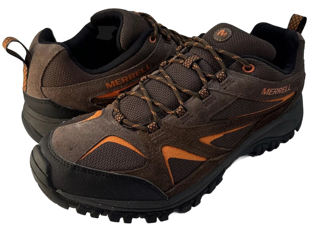 Merrell Phoenix Bluff Mens 13 Waterproof Trail Hiking Shoes Dark