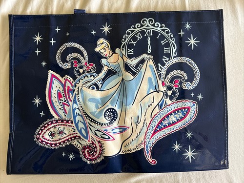 Vera Bradley Disney Cinderella Paisley Friends Market Tote Reusable Shopping Bag - Picture 2 of 4