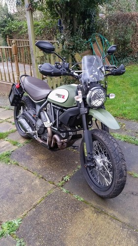 Crash Bar Engine Frame Protector For Ducati Scrambler 800 Ircon Sixty2 2015-2022 - Picture 9 of 12