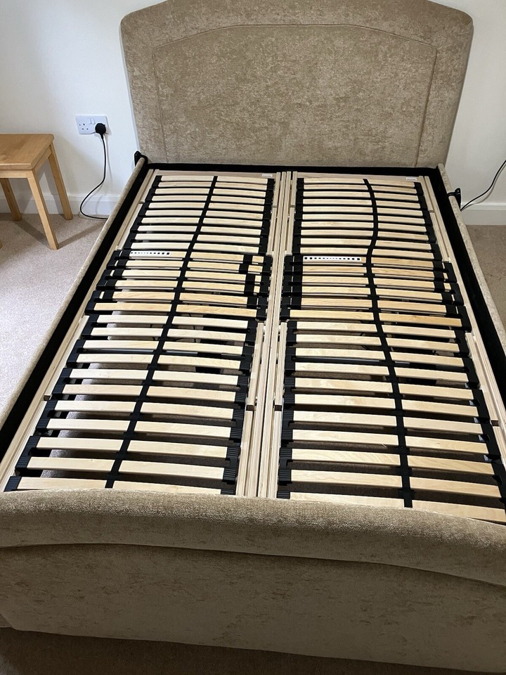 Sutton double adjustable electric bed preowned eBay
