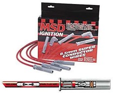 MSD 31223 Super Conductor Universal Spark Plug Performance Wire Set 8.5mm 