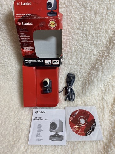 Labtec Webcam Plus USB PC Camera For Multiple Video/Photo Uses BRAND NEW SEALED - Picture 7 of 7