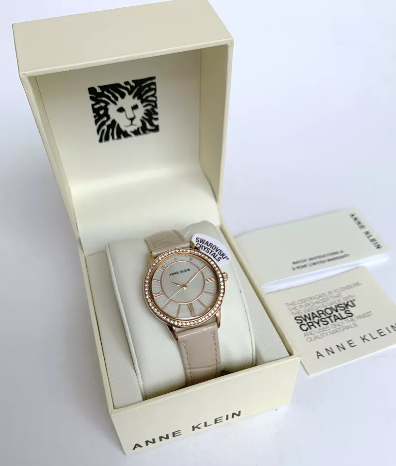 Anne klein watch swarovski sale