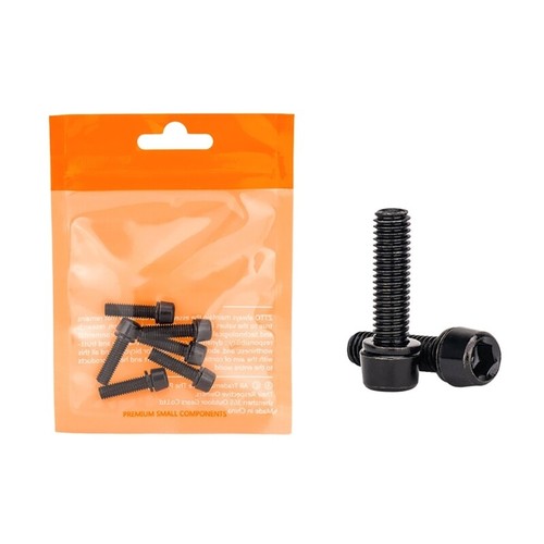 6 PCS Bike Tapered Bolts Screw Bicycles Stem Top Cover Bolts Screw with Washers - Picture 6 of 15