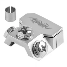 PLATNUM Battery Terminal For Any Gauge Cable w/ Ring Positive Negative Adapter