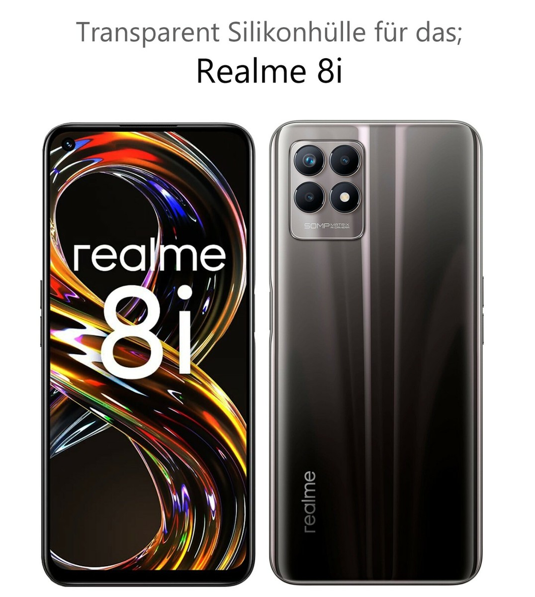 AICEK Handyhülle Für Realme 8i – Transparente TPU Schutzhülle Mit Perfektem Grip