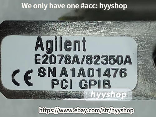1PCS Agilent PCI-GPIB Card E2078A 82350-66501/hyy/ - Picture 8 of 9